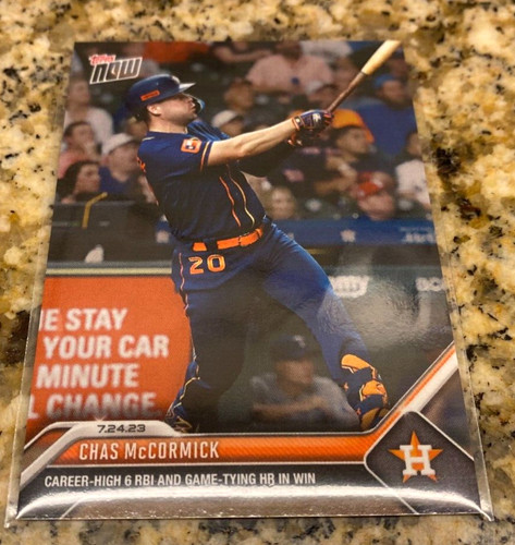 2023 Topps Now 614 Chas McCormick