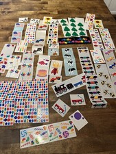 Mrs. Grossman's Sticker Lot Vintage Rare Animals 70s 80s 90s Mods Sheets Holiday