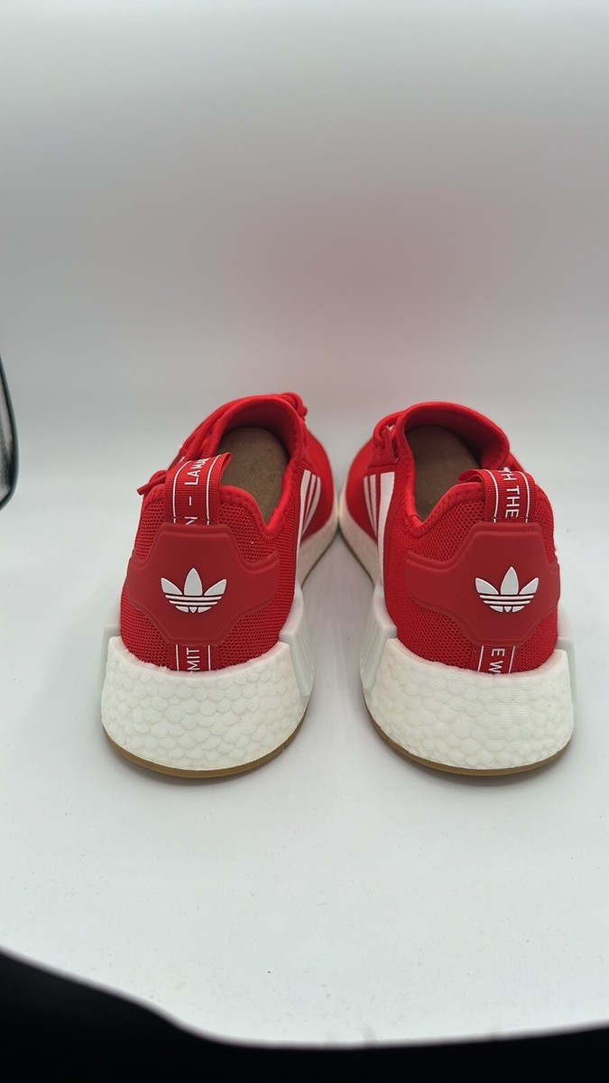 GY6056] Adidas Men's Authentic NMD_R1 Vivid Red Cloud White *NEW