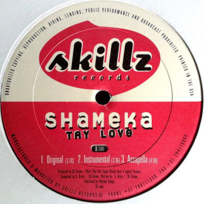 Shameka Try Love STILL SEALED Vinyl Single 12inch NEW OVP Skillz Records