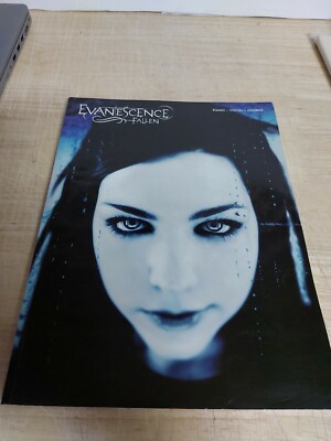 Evanescence Fallen Guitar Piano Vocals Tablature Used 