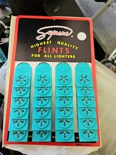 Supreme High Quality Flints For Lighters Store Display 24 Qty  Sign Space