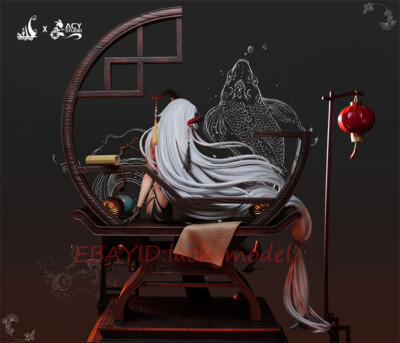 ACY Xpic Studio Azur Lane KMS Agir 1/4 Resin Statue Model In Stock