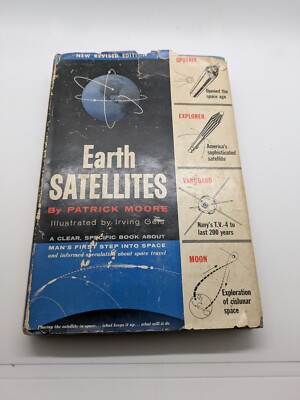 Earth Satellite Patrick Moore 1958 First Revised Edition illustrator Irving Geis