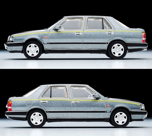 TOMICA LIMITED VINTAGE NEO 1/64 LV-N275b LANCIA THEMA 8.32 Phase II Gray M New - Picture 3 of 7