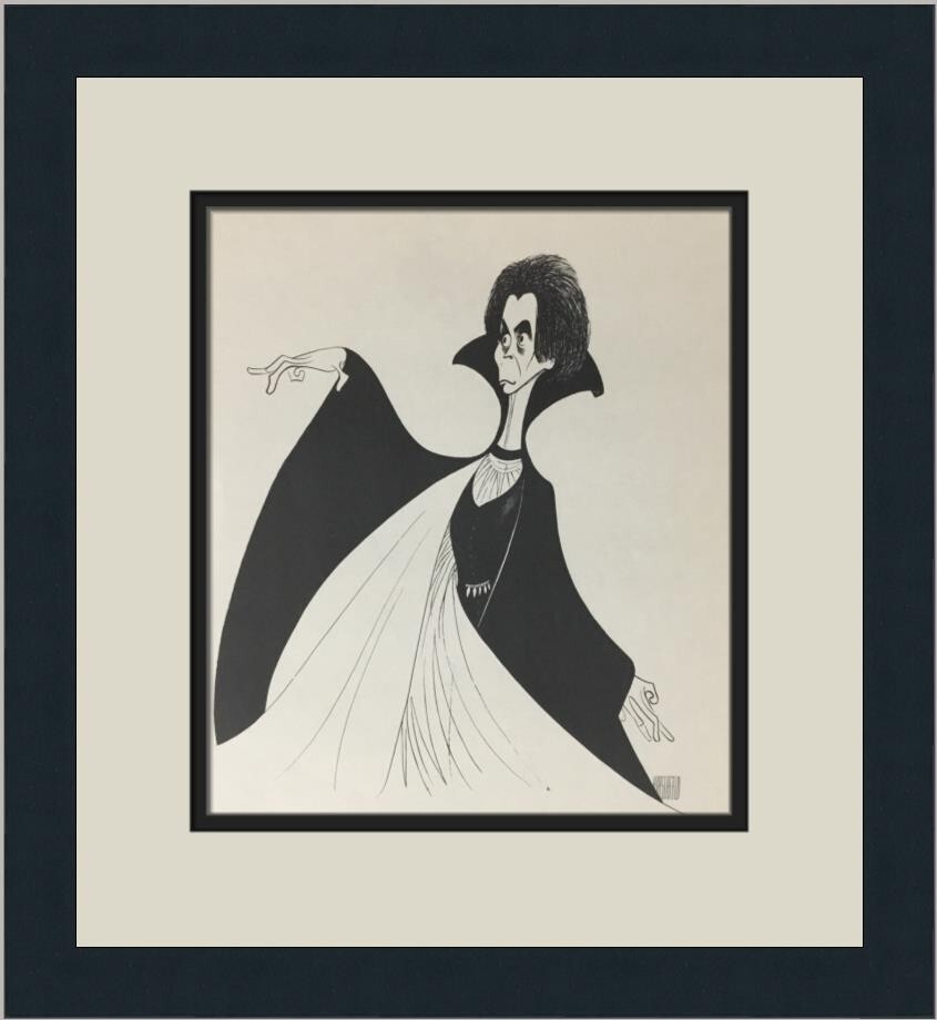【ラプンツェル様用】AUGURY / Fragmentary Evidence Al Hirschfeld Frank Langella in Dracula Custom Framed Print | eBay