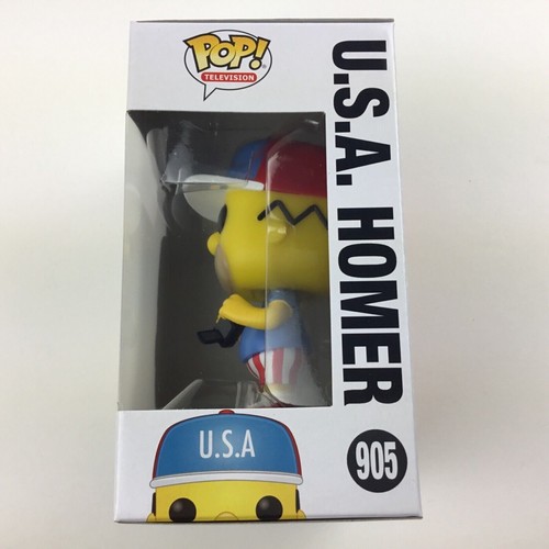 Funko Pop USA HOMER The SIMPSONS Collectible Vinyl Figure 905 New HIGH GRADE - Picture 3 of 7