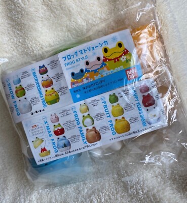 Bandai Frog Style Collection Doll Figure Gashapon Matryoshka Frog