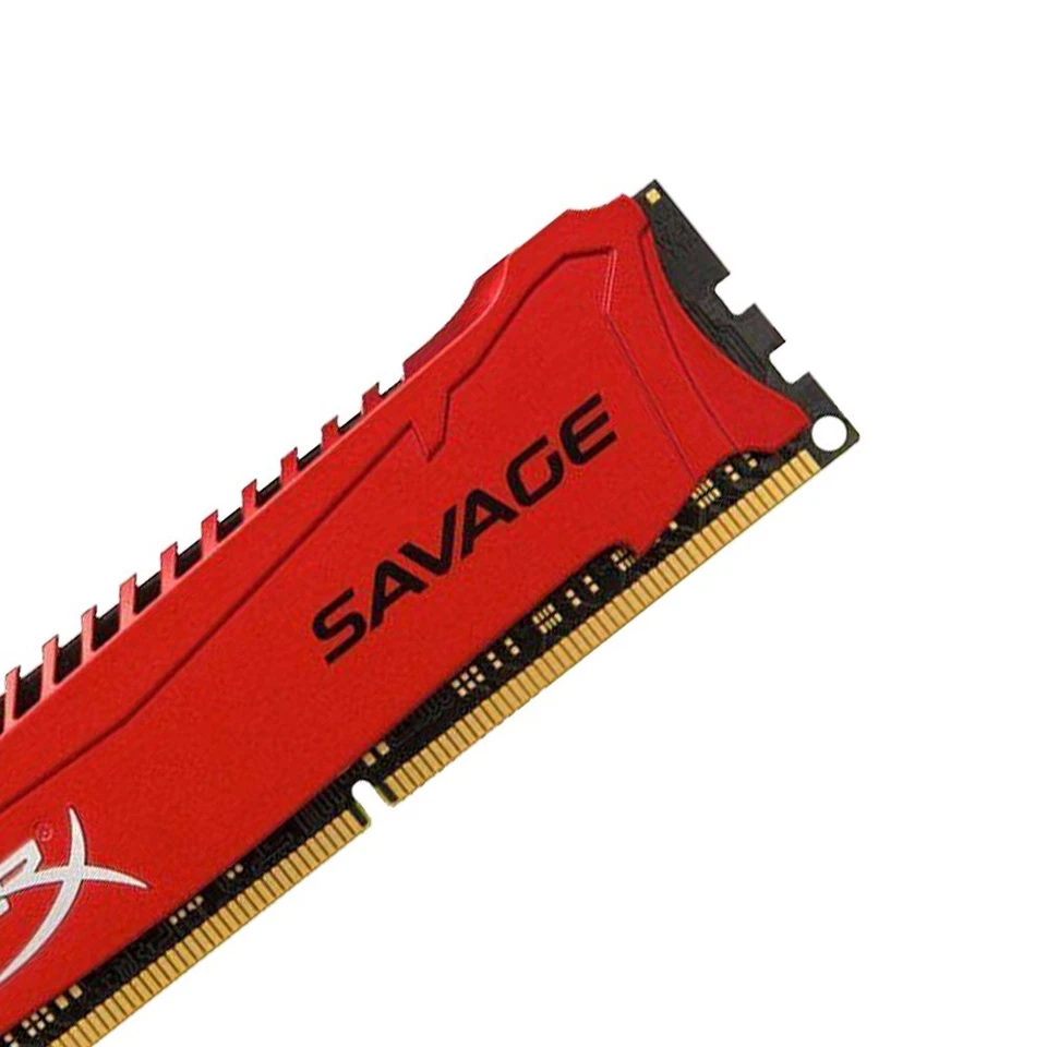 For HyperX SAVAGE 8GB 4GB DDR3 PC3-14900 1866MHz CL11 240Pin Red Desktop RAM 01 - Image 4 of 4