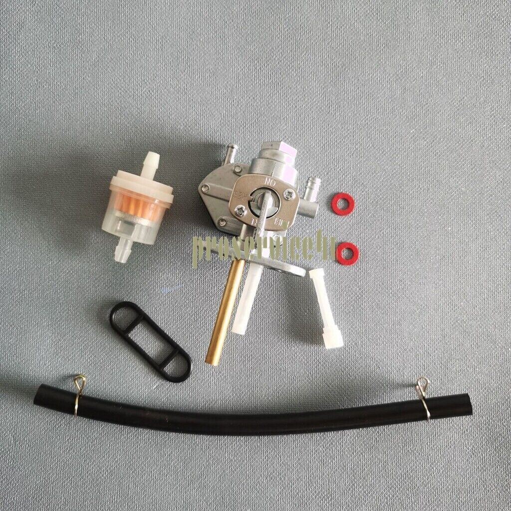 Fuel Gas Petcock Valve Pump Switch Per LT80 Suzuki ATV Quad - Foto 5