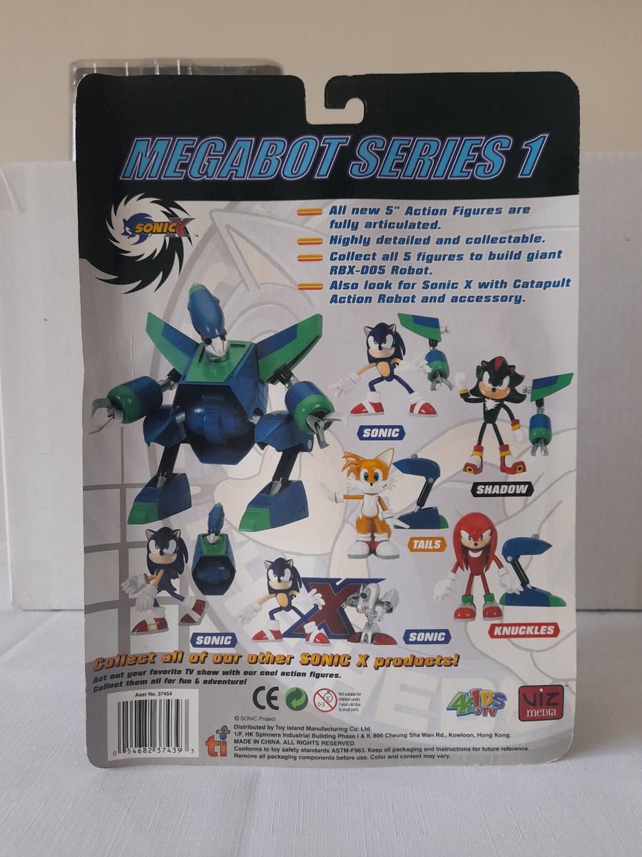 Sonic The Hedgehog Sonic X Sonic Toy Island Megabot Figure (New