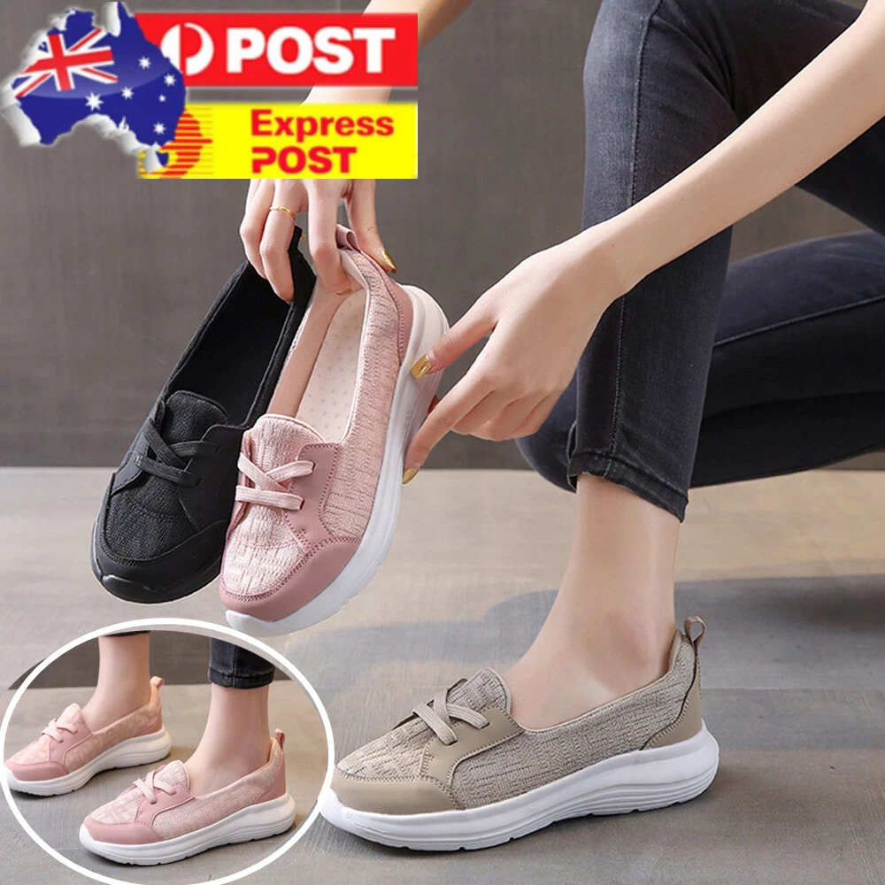 Woman Casual Shoes Orthopedic Arch Support Shoes Slip on Walking Flats Shoes New