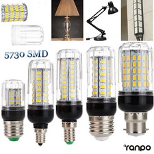 LED Corn Bulb E26 E27 E12 E14 B22 12W 18W 24W Light 5730 SMD White Lamp RK