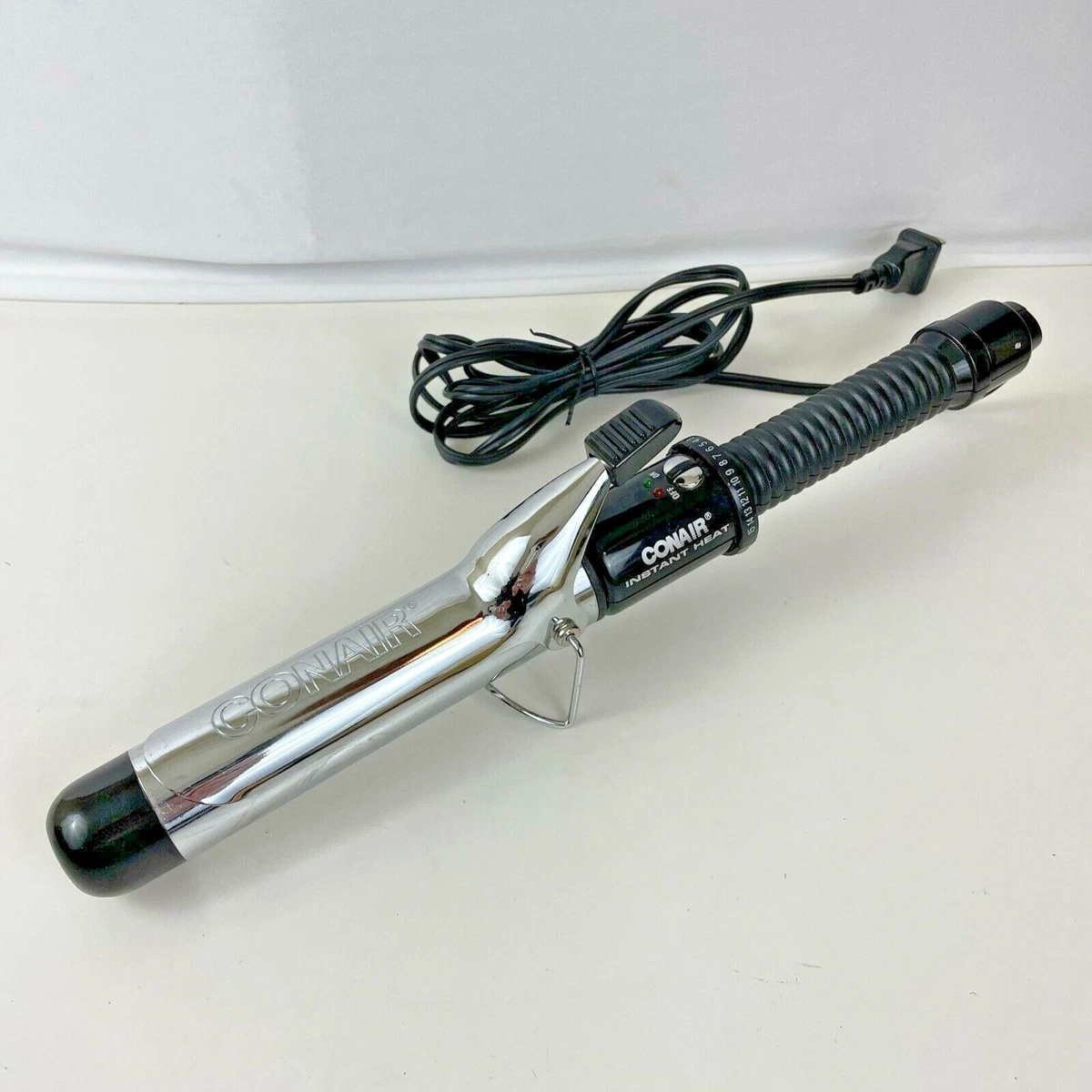 Conair Instant Heat Large Barrel Curling Iron CD82R Variable Heat 1.25