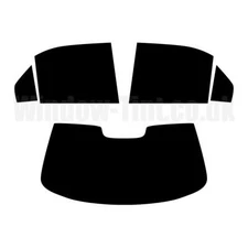 For MG ZT 4-Door 2001-06 Pre Cut Window Tint Kit 20% Dark Rear Car Tinting Film