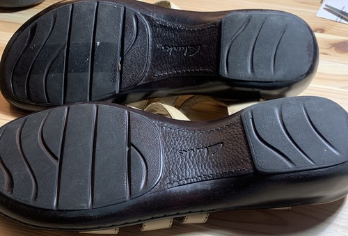 clark bendables sandals 11M tan #37454 - Picture 5 of 7