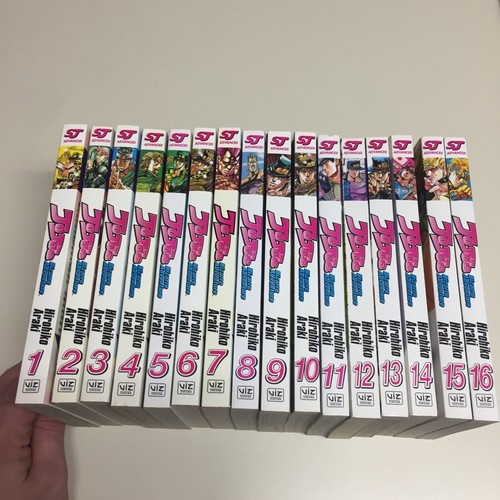 Jojo's Bizarre Adventure Stardust Crusaders Singles Manga English Complete Set