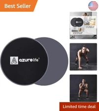 Lightweight Dual-Sided Exercise Sliders for Efficient Low-Impact Core Training