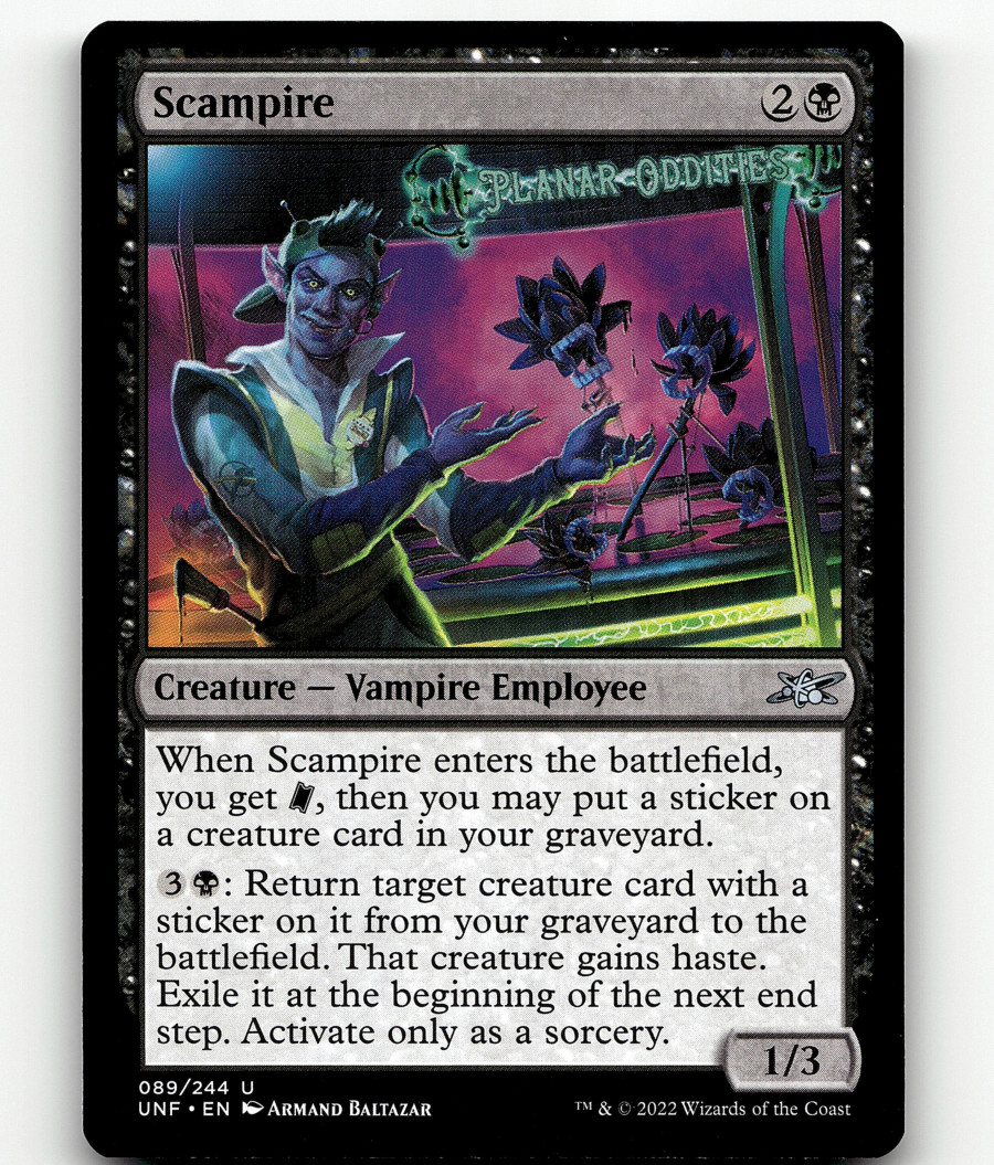 MTG Unfinity Scampire 89 Regular Uncommon
