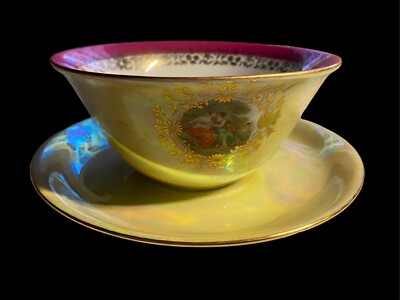 FORTUNA EISENBERG Germany Vintage Bowl and plate