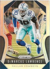 2019 Panini Prizm DeMarcus Lawrence Silver Prizm #39 Dallas Cowboys