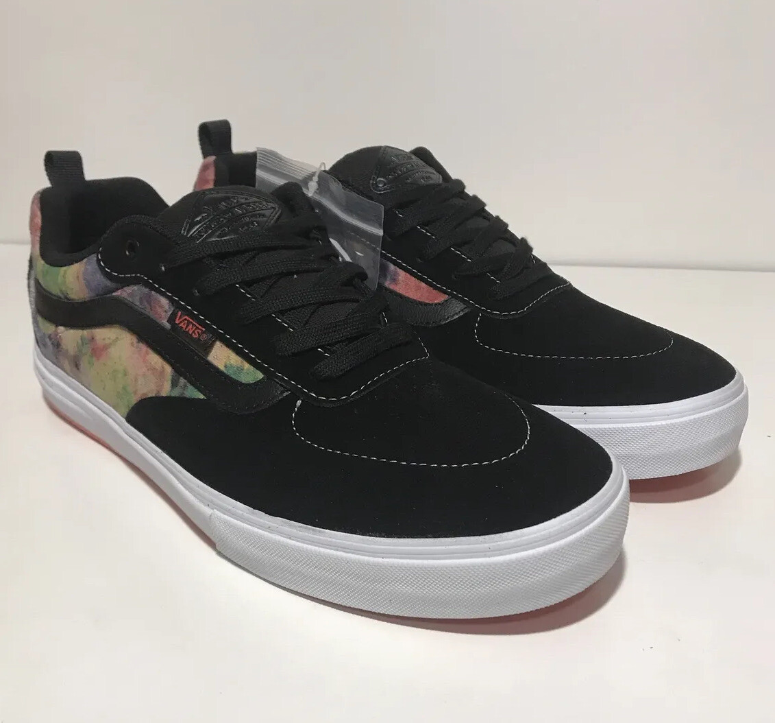 Vans Kyle Walker Pro Black Multi Tie Dye Terry Skate Shoe Mens Sneaker Size 10.5 Vans Kyle Walker Pro Black & Multi Tie Dye Terry Skate Shoes  main image 3