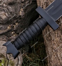 Hand Forged Carbon Steel Norse / Medieval / Viking Sword With Runes Language.
