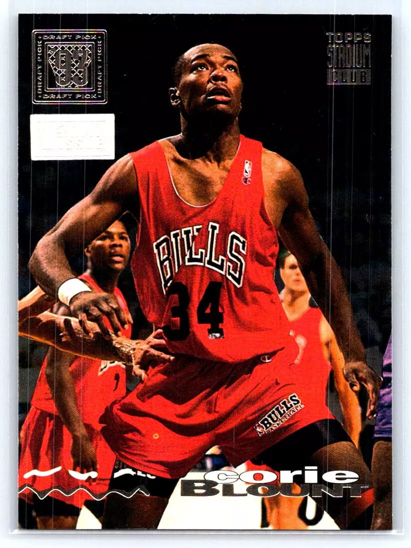 Corie Blount trading card