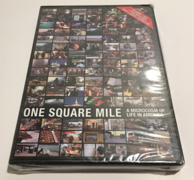 One Square Mile - A Microcosm of Life in America (DVD, 3-Disc Set) See Photos