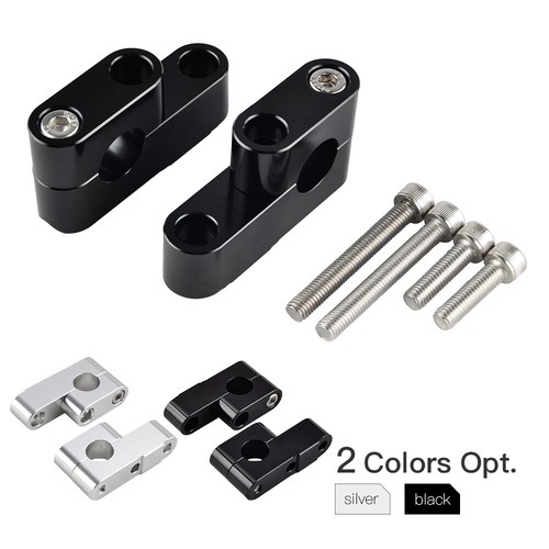 Handlebar Risers Spacer Mount Clamp Kit for Yamaha Raptor 250 350 660