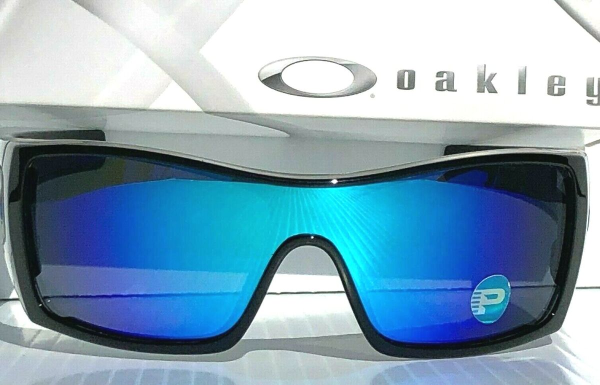 NEW Oakley BATWOLF Black Matte USA Flag POLARIZED Galaxy Ruby