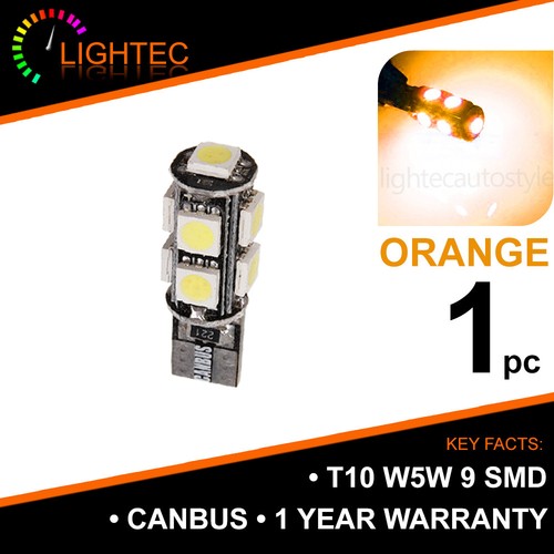 T10 CAR BULBS LED ERROR FREE CANBUS 9 SMD PURE HID XENON W5W 501 SIDE LIGHT BULB - Picture 33 of 44