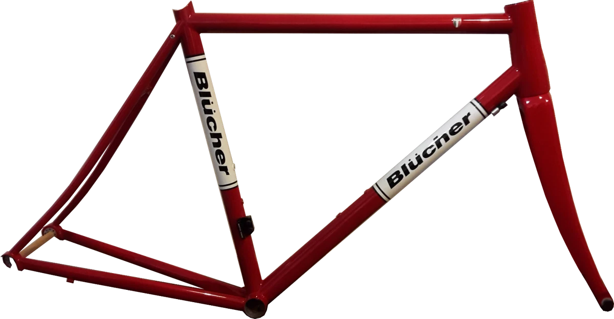 Blucher Steel Columbus Spirit road frame handmade in Italy by