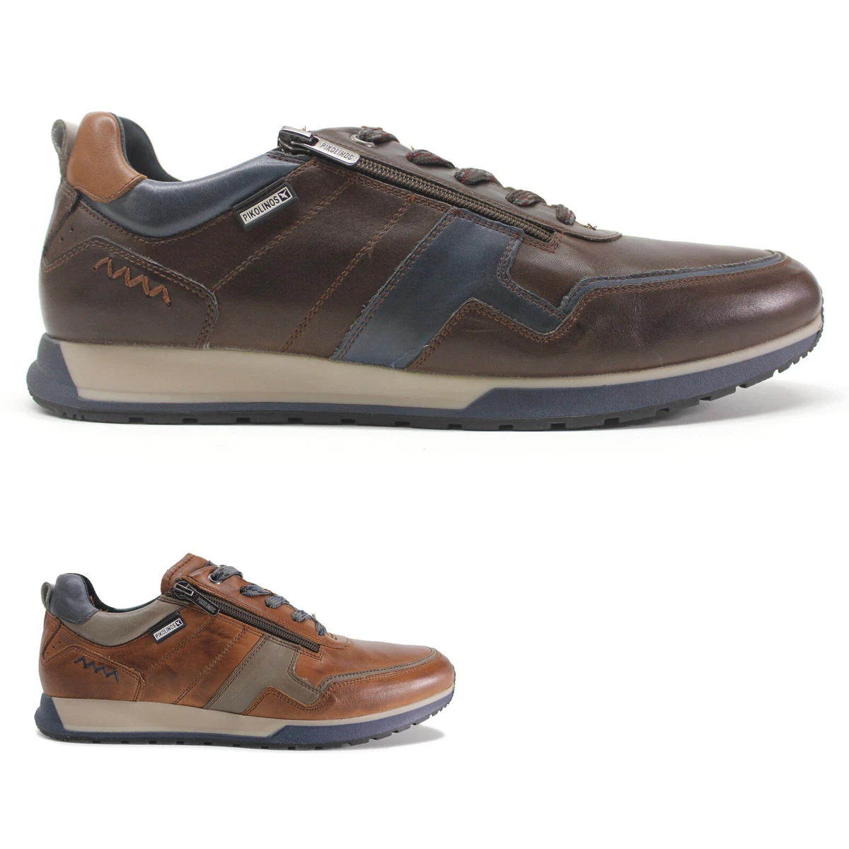 Mens zip up trainers sale