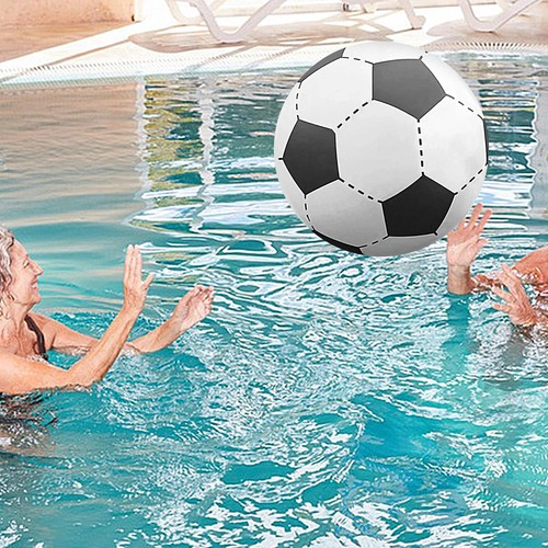 1pc Large Inflatable Soccer Ball Waterproof For Outdoor Sports High Resilience - Picture 6 of 13