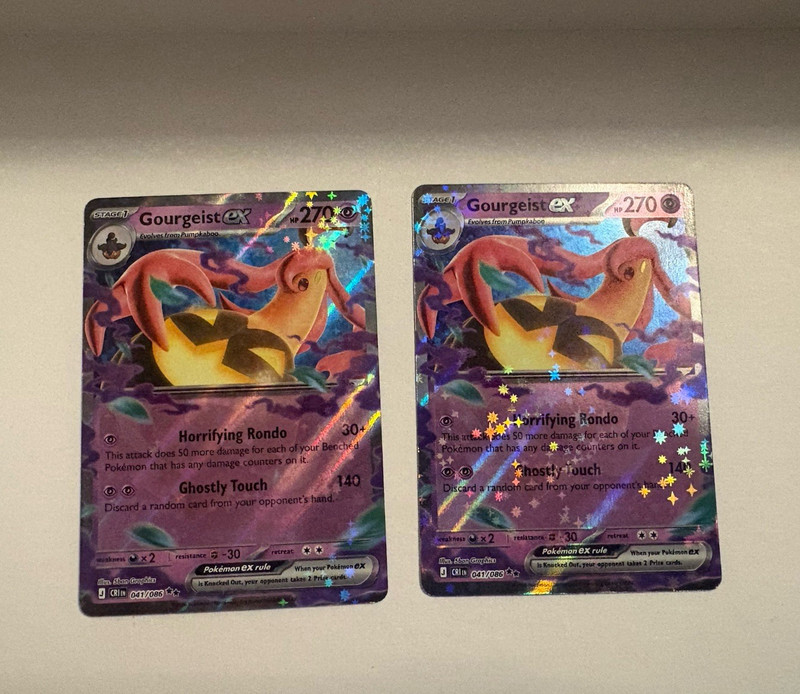 Gourgeist ex 041/159 Pokemon Chaos Rising Holo Lot of 2
