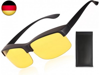 Polarisierte Sonnenbrille für Männer und Frauen - Überbrille mit TAC-Gläsern und