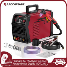 ARCCAPTAIN Plasma Cutter 55A High-frequency Digital 110V/220V Dual Voltage IGBT