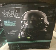 Star Wars The Black Series Imperial Death Trooper Electronic Helmet - Sealed Box