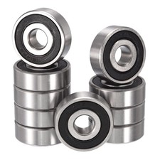 10 PCS 1614-2RS Ball Bearings 3/8 x 1-1/8 x 3/8 Inch Double Rubber Sealed Z2