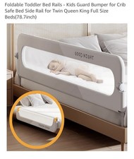 Strenkitech Toddler Bed Rail Guard 79inch