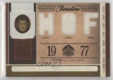 2006 Playoff National Treasures Timeline HOF Materials /25 Forrest Gregg 1ct0