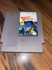 Maniac Mansion (Nintendo Entertainment System, 1990) No Manual- Tested