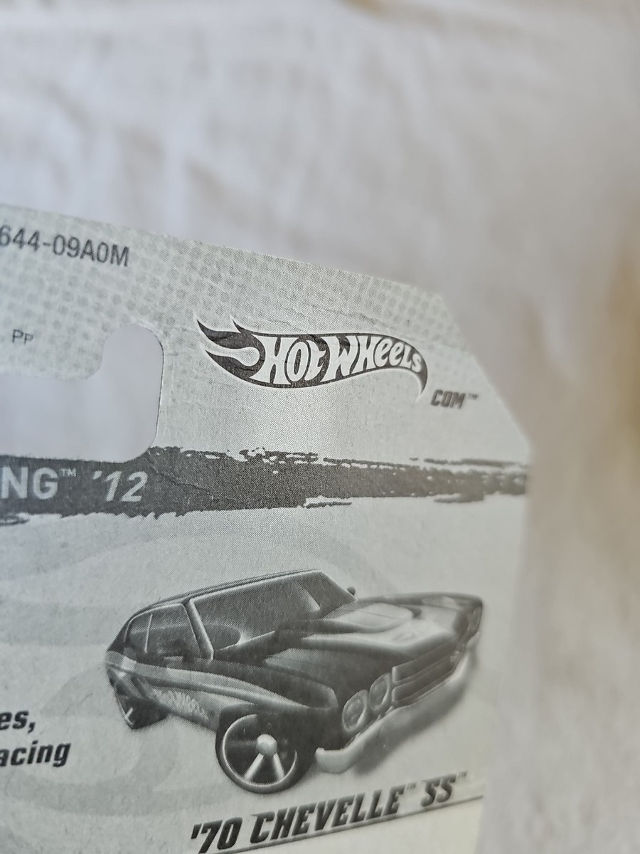2012 Hot Wheels '70 CHEVELLE SS Black 172/247 LITTLE BEND Racing