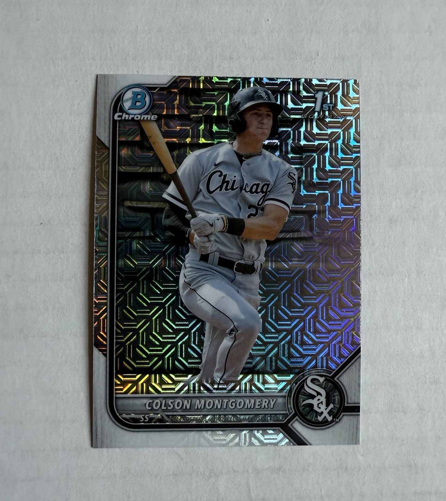 2022 Bowman Chrome Mega Colson Montgomery Refractor BCP-71 White Sox