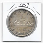 1953 CANADIAN SILVER DOLLAR (VERY NICE)