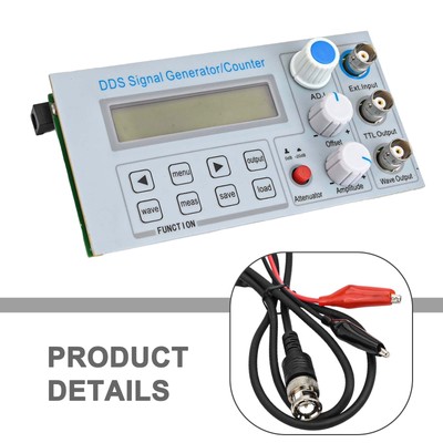 Zuverl?ssige Leistung SGP1010s Panel DDS Funktion Signalgenerator 10MHz