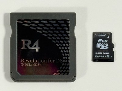 R4 Revolution Nintendo DS With 2GB Kingston Micro SD Card