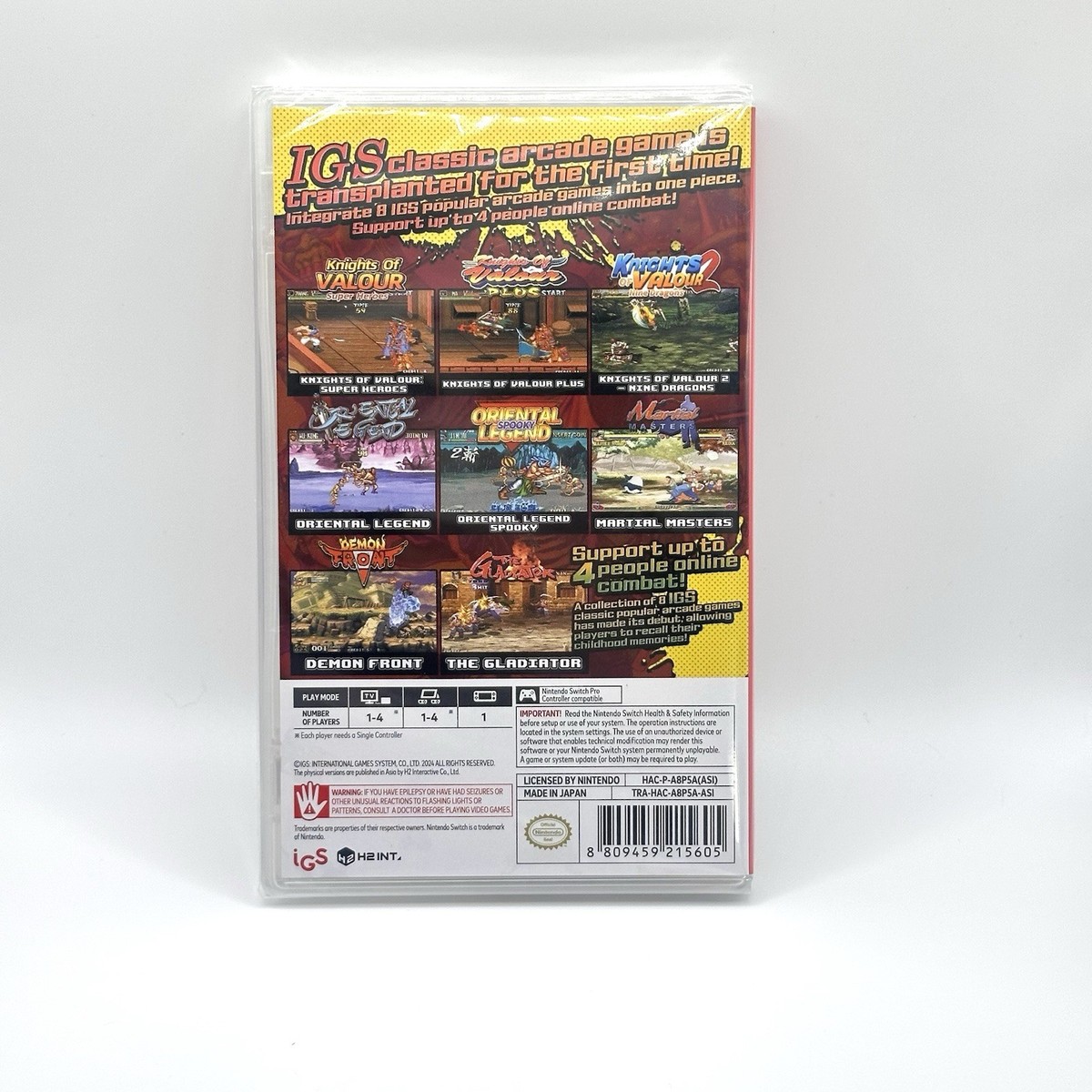 IGS Classic Arcade Collection Switch Nintendo Brand New Sealed | eBay