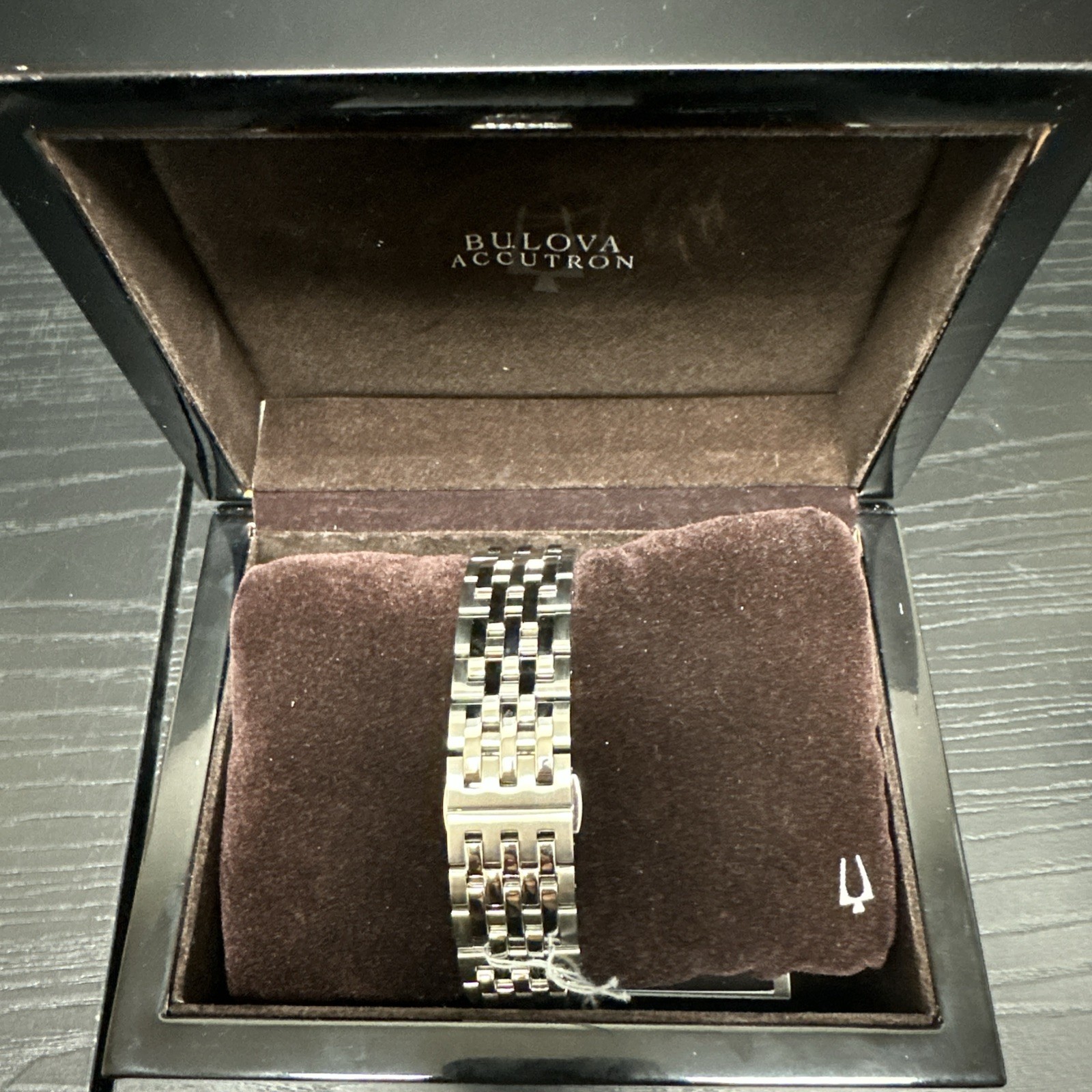 Men's Bulova Accutron 63A0001 Autiomatic 40MM Skeletal Stainless Watch w Box 107